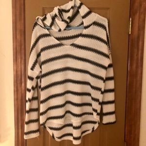 Striped hoodie